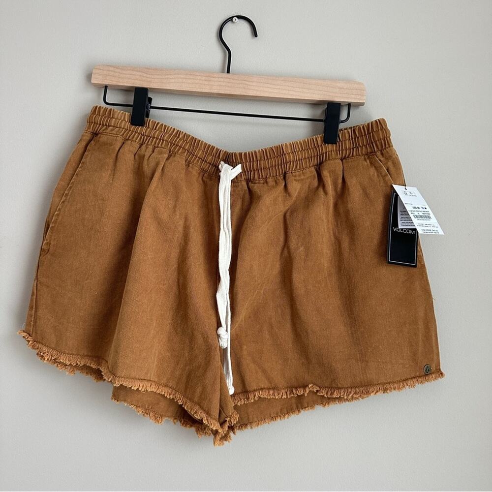 Volcom Strutin Stone Shorts Womens XL NWT